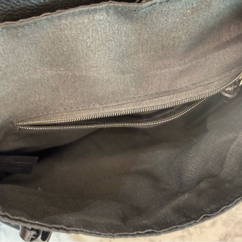 Streetwear grunge urban New York Trigger Black Mini Backpack Tote - Picture 7 of 12